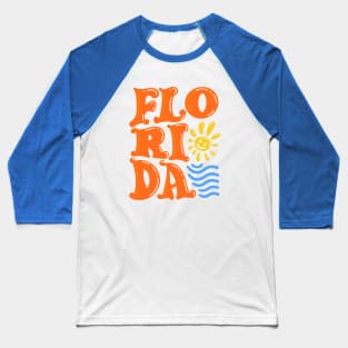 Florida, sun and sea Baseball T-Shirt